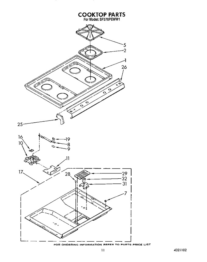 Diagram for SF370PEWW1