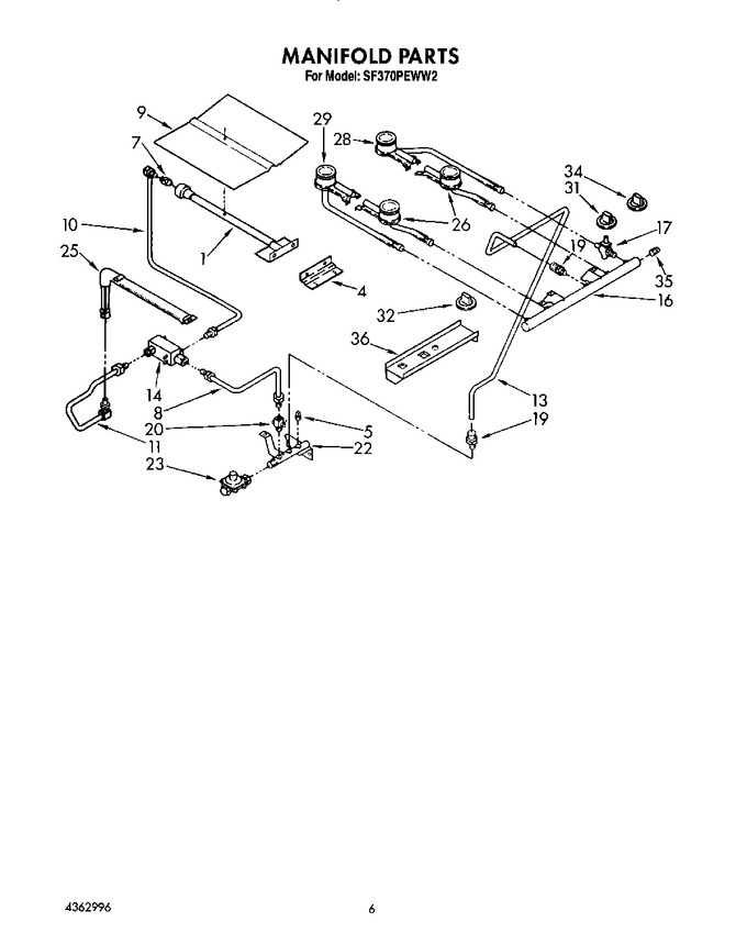 Diagram for SF370PEWW2