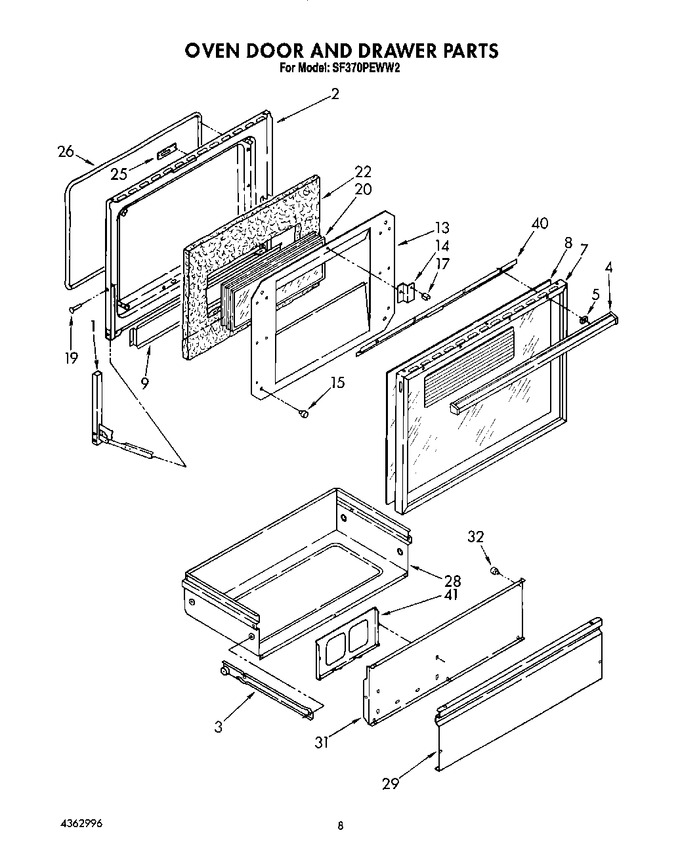 Diagram for SF370PEWW2