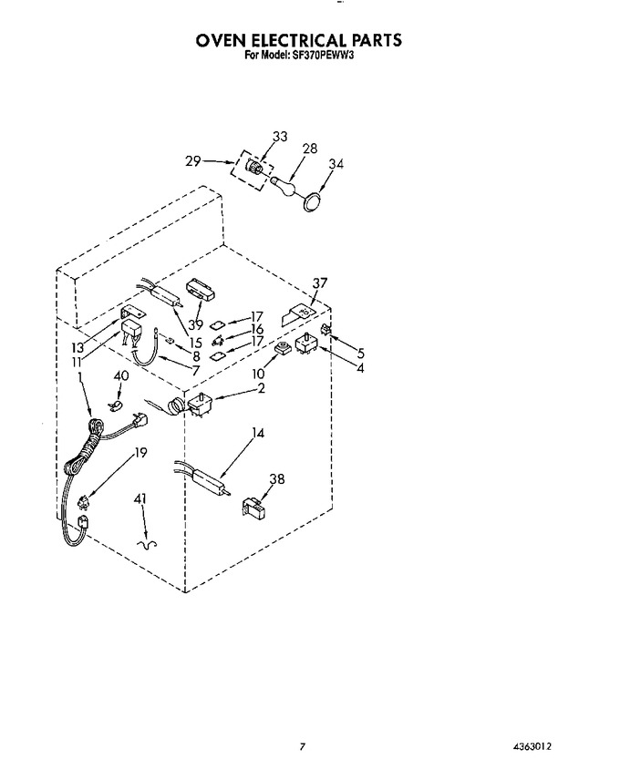 Diagram for SF370PEWW3