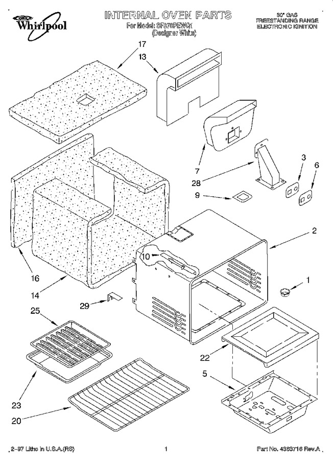 Diagram for SF370PEWQ1