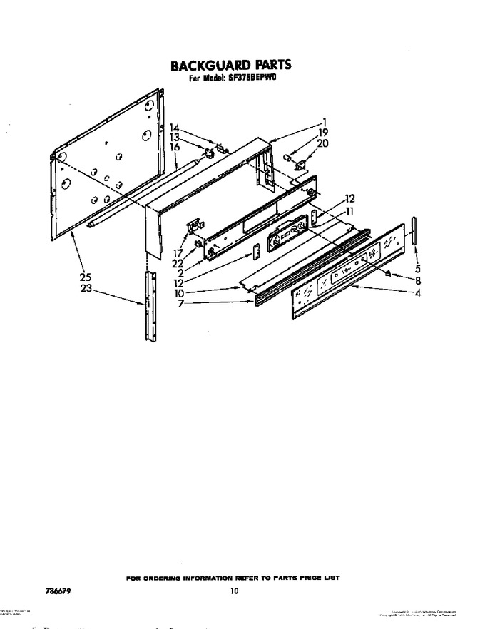 Diagram for SF375BEPW0