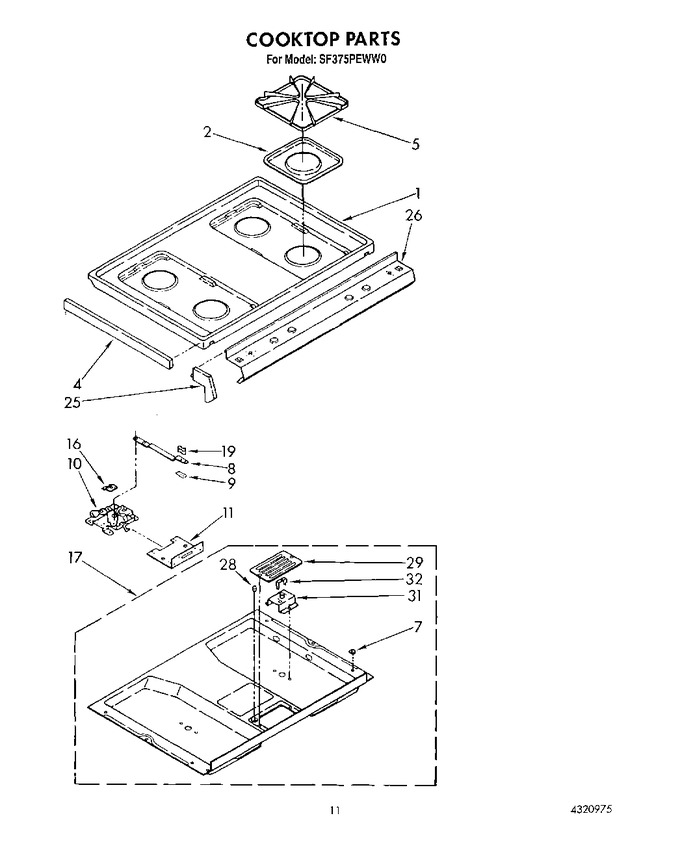 Diagram for SF375PEWN0
