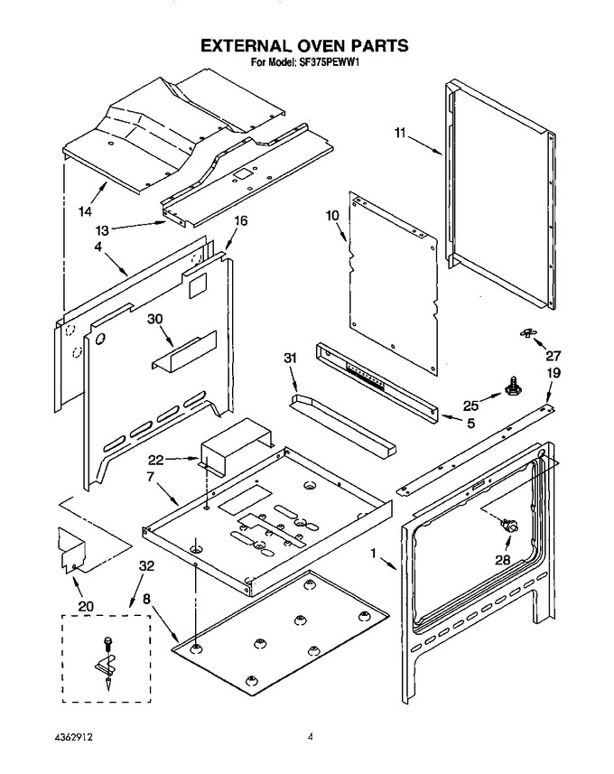 Diagram for SF375PEWN1