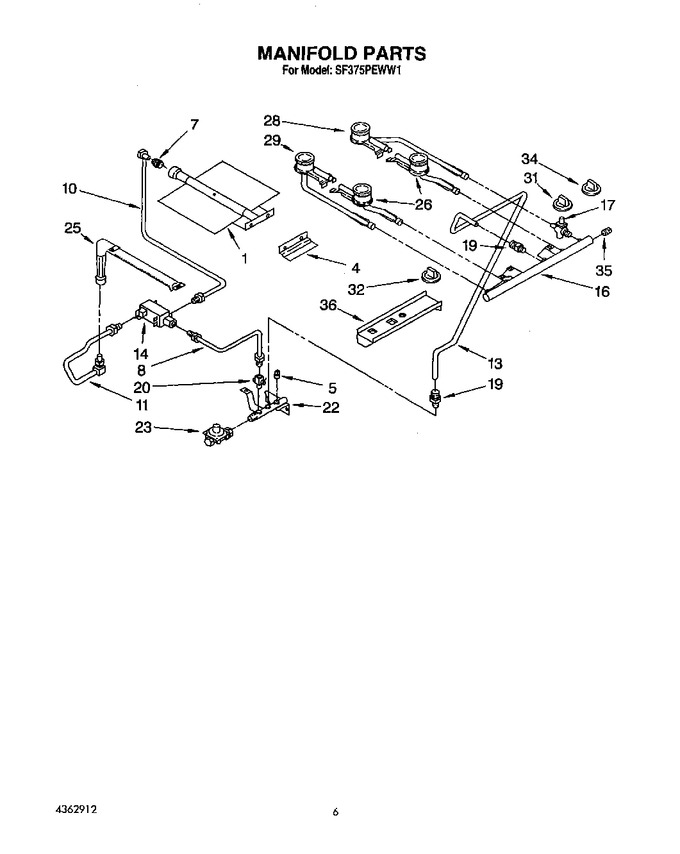 Diagram for SF375PEWN1