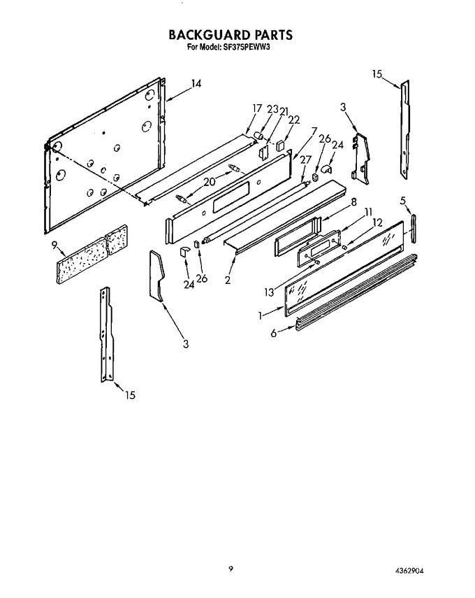 Diagram for SF375PEWN3