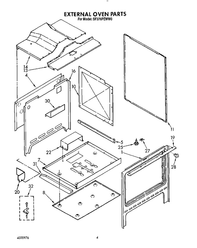 Diagram for SF376PEWW0