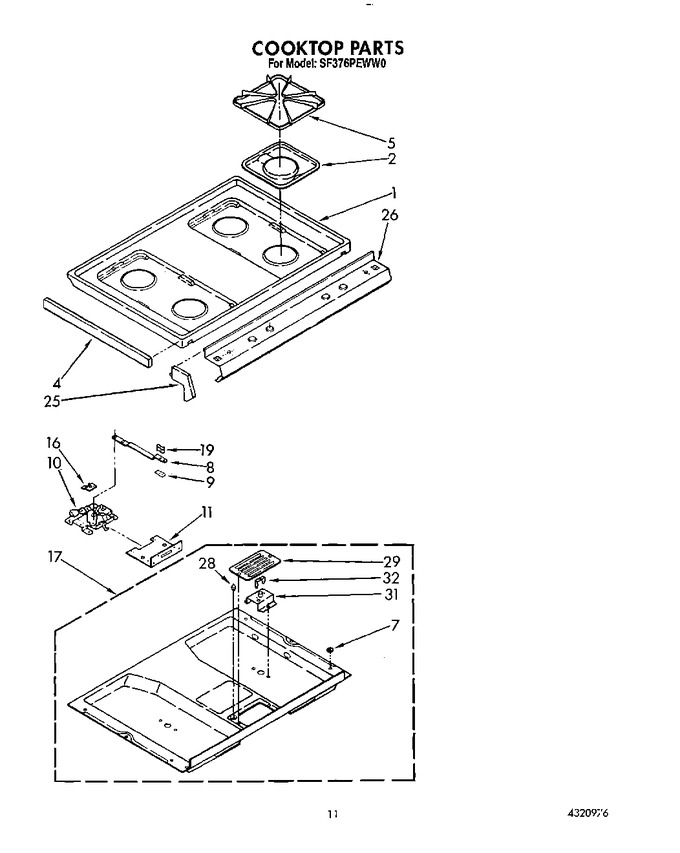 Diagram for SF376PEWW0