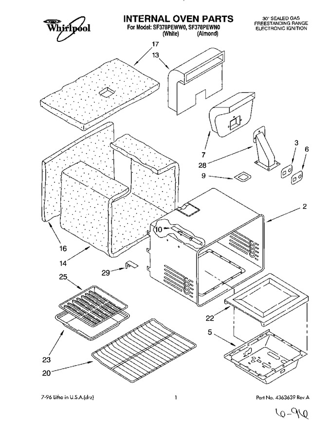 Diagram for SF378PEWW0