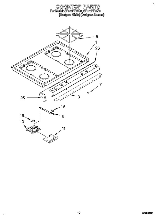 Diagram for SF378PEWZ0