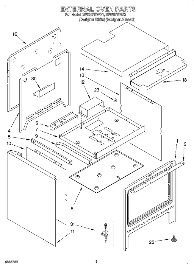 Diagram for SF378PEWZ1
