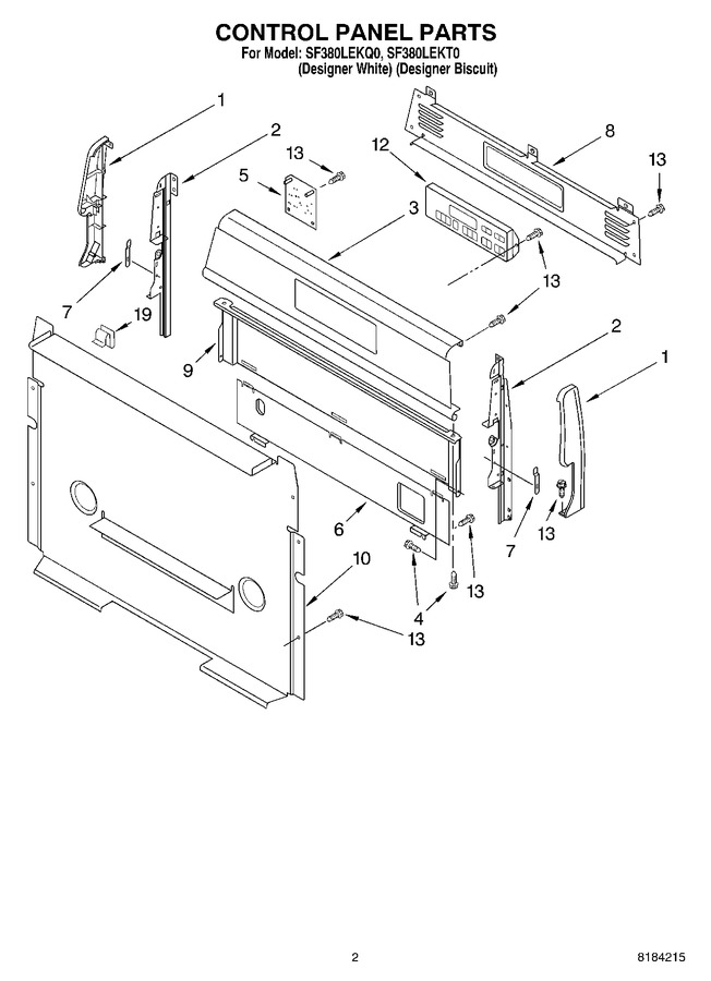 Diagram for SF380LEKT0