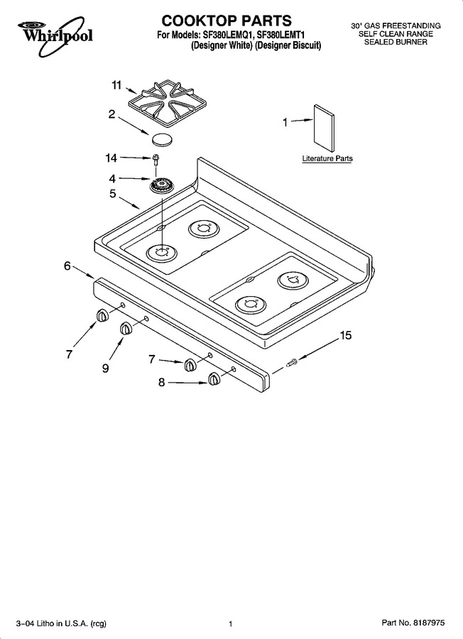 Diagram for SF380LEMQ1