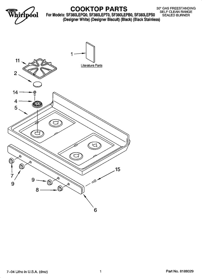 Diagram for SF380LEPS0