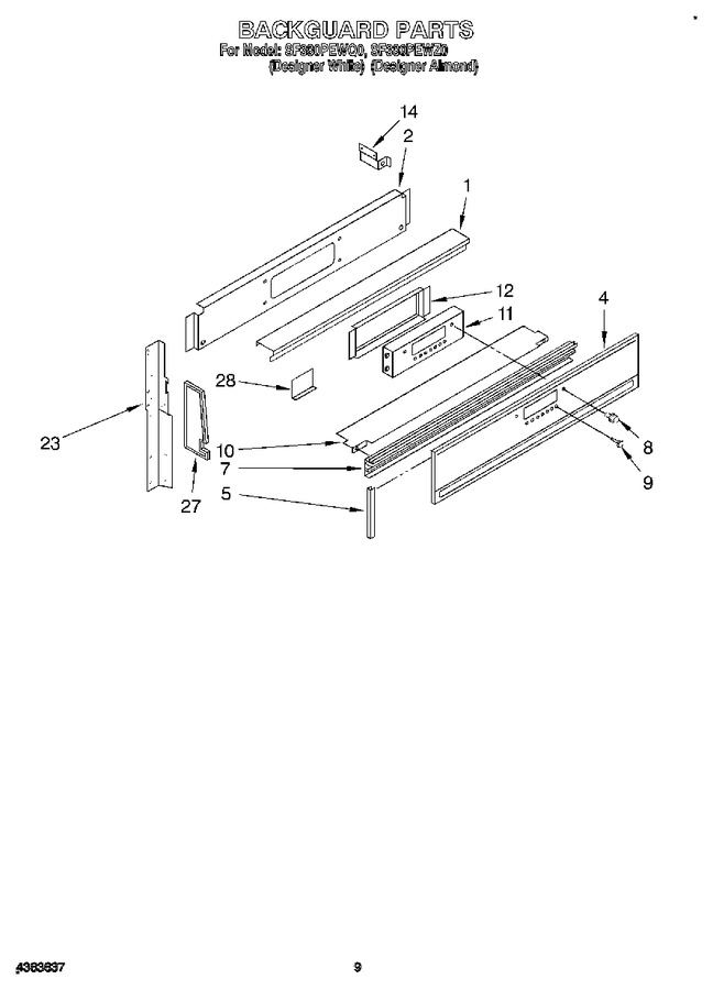 Diagram for SF380PEWZ0