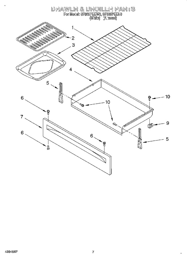 Diagram for SF385PEEW0