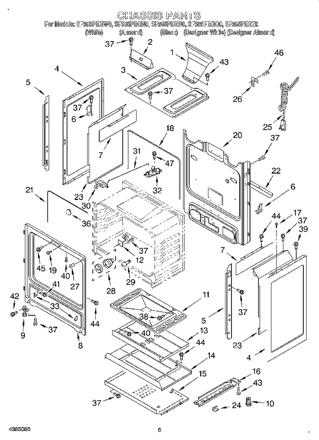 Diagram for SF385PEGN0
