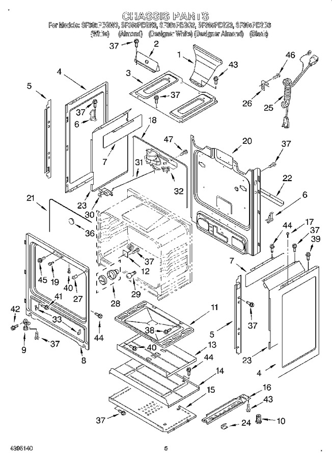 Diagram for SF385PEGW3