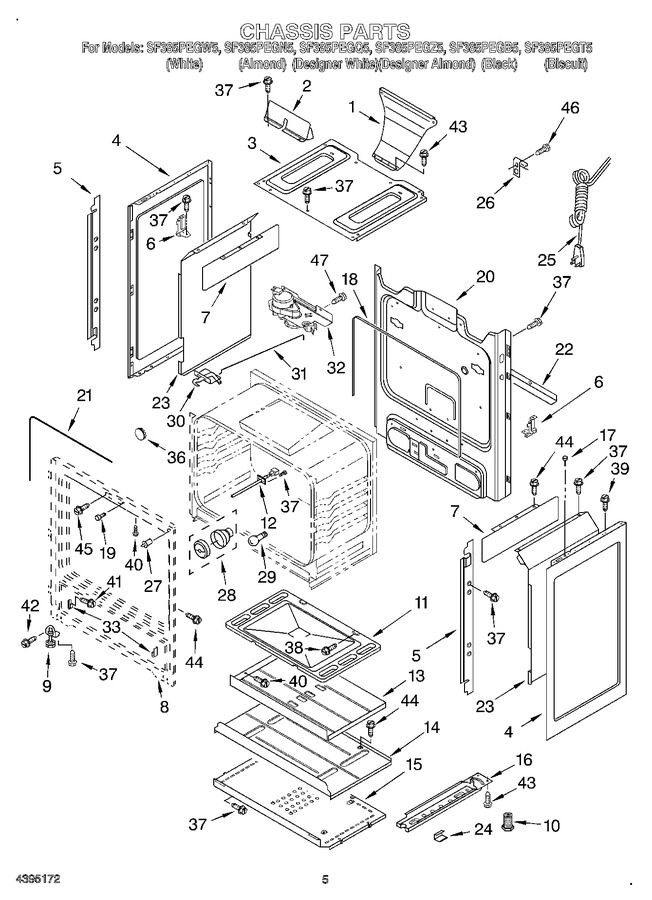 Diagram for SF385PEGW5
