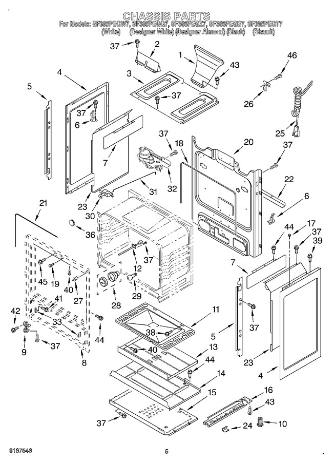 Diagram for SF385PEGB7