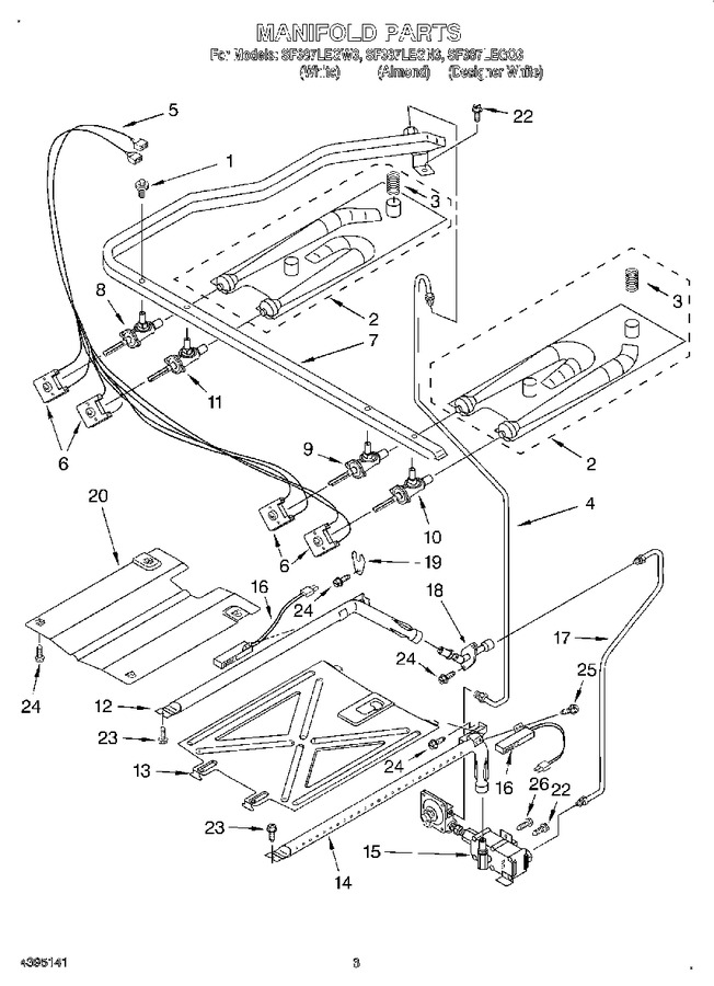 Diagram for SF387LEGN3
