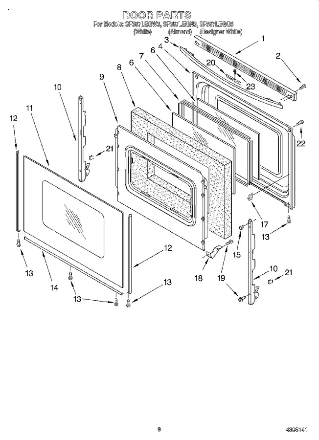 Diagram for SF387LEGQ3