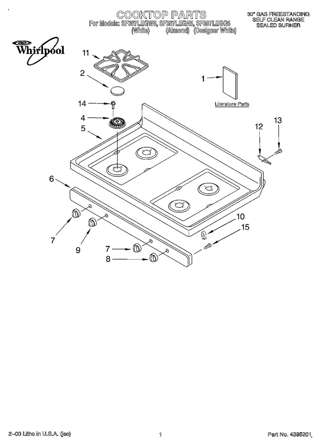 Diagram for SF387LEGQ5