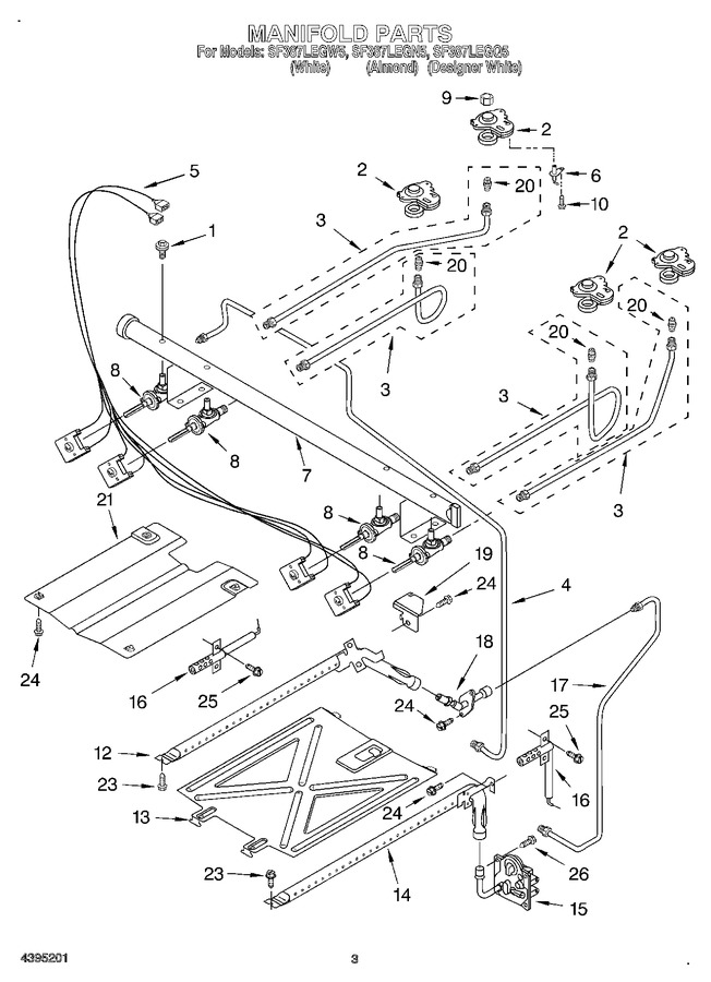 Diagram for SF387LEGW5