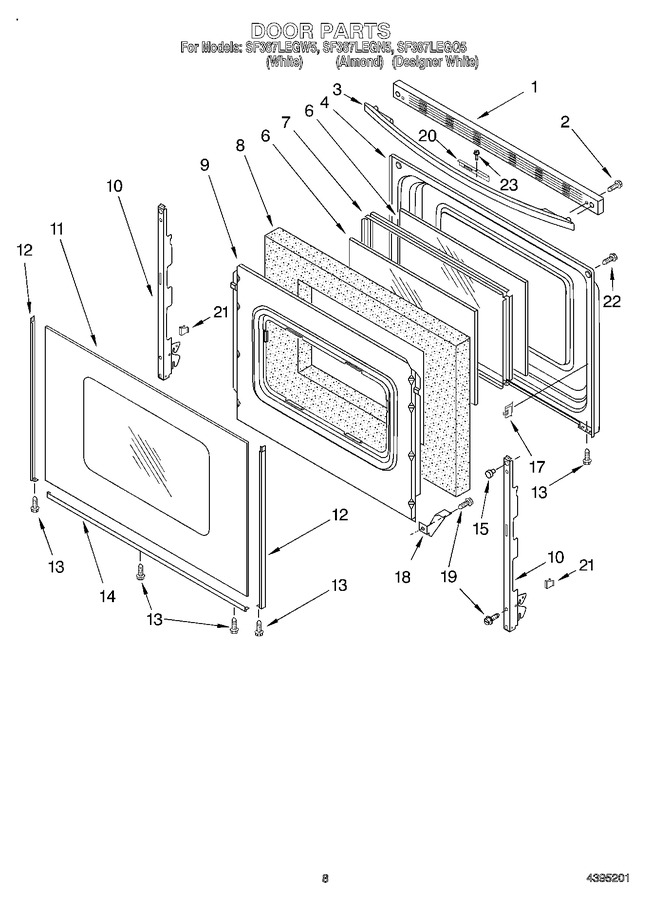 Diagram for SF387LEGN5