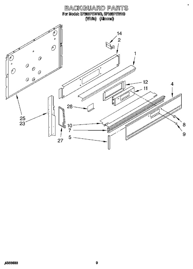 Diagram for SF388PEWN0