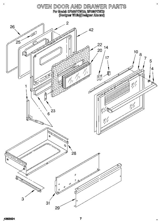Diagram for SF388PEWZ0