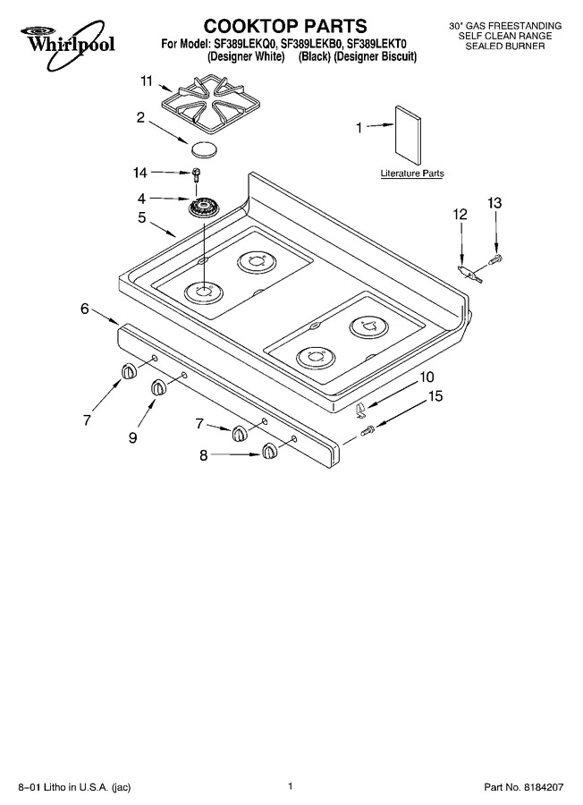 Diagram for SF389LEKQ0