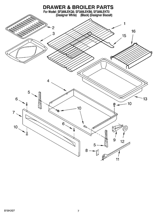 Diagram for SF389LEKT0