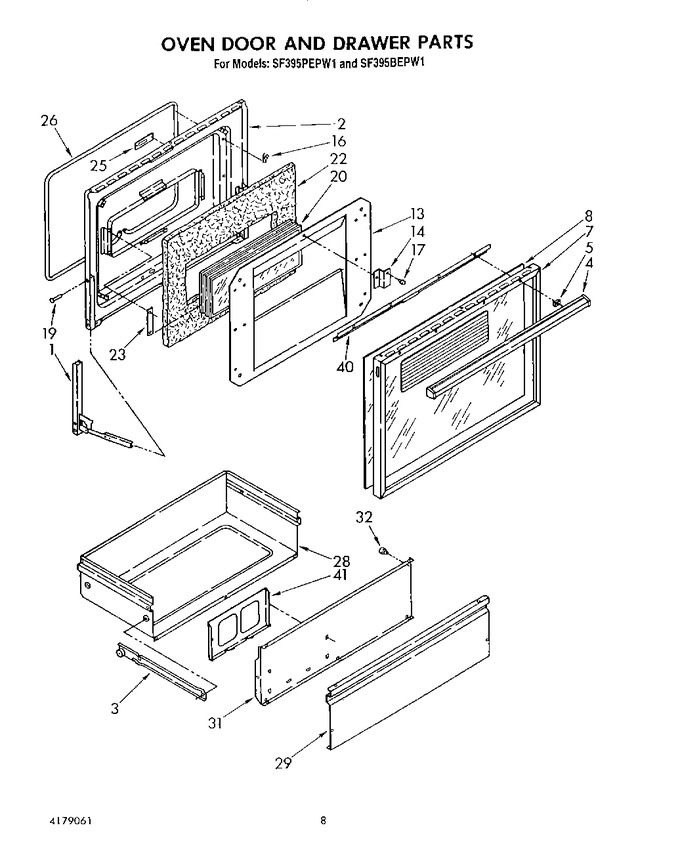 Diagram for SF395PEPW1
