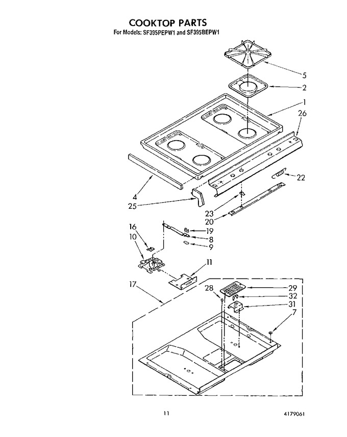 Diagram for SF395BEPW1