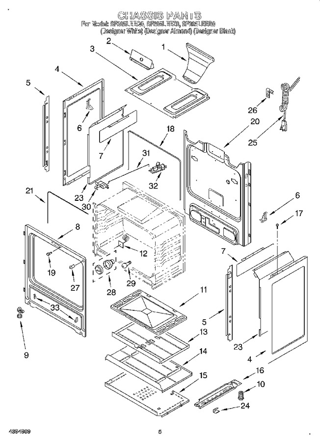 Diagram for SF395LEEB0
