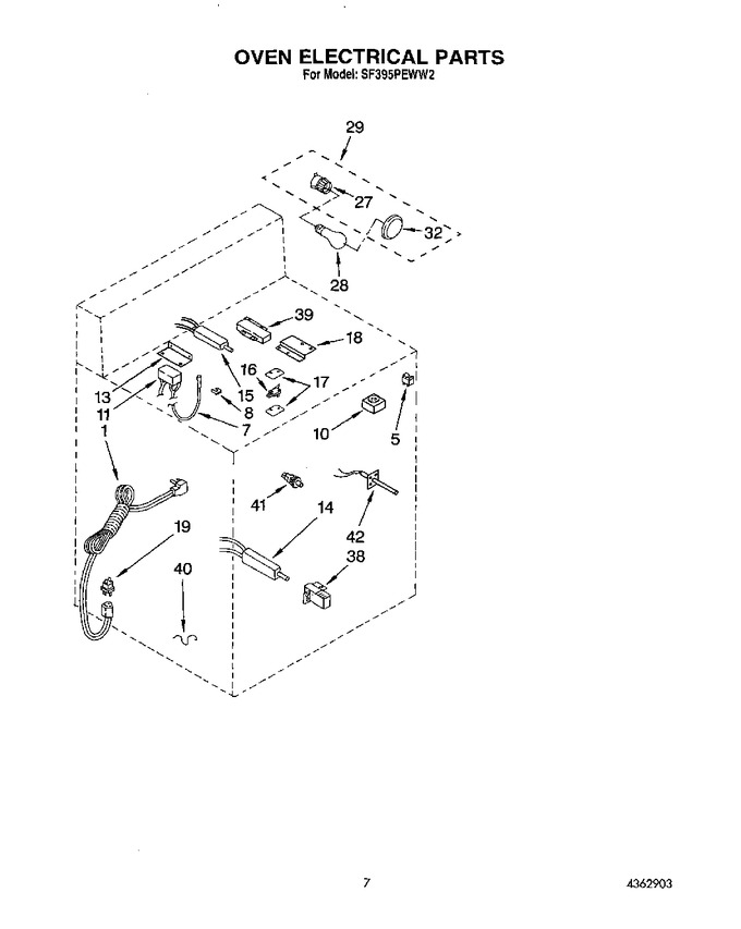 Diagram for SF395PEWW2