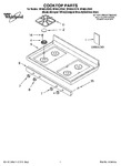 Diagram for 01 - Cooktop Parts