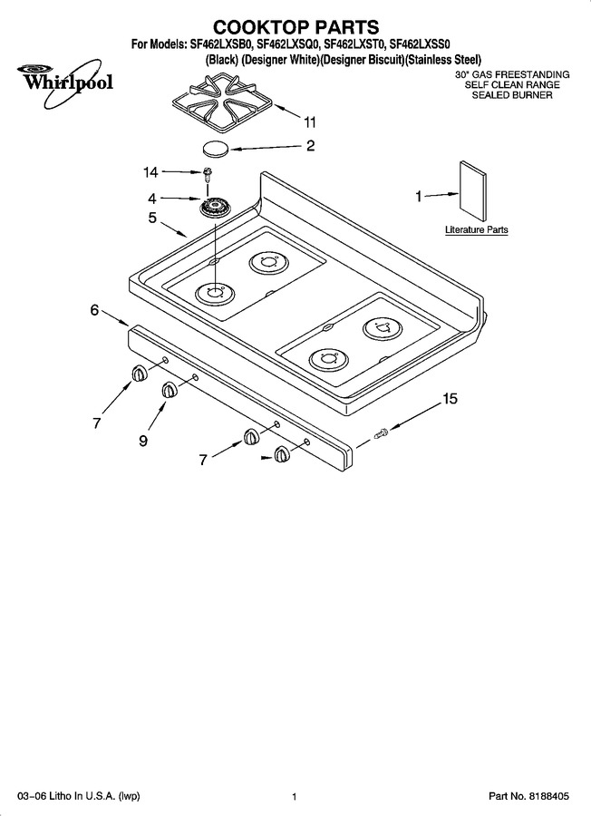 Diagram for SF462LXSQ0