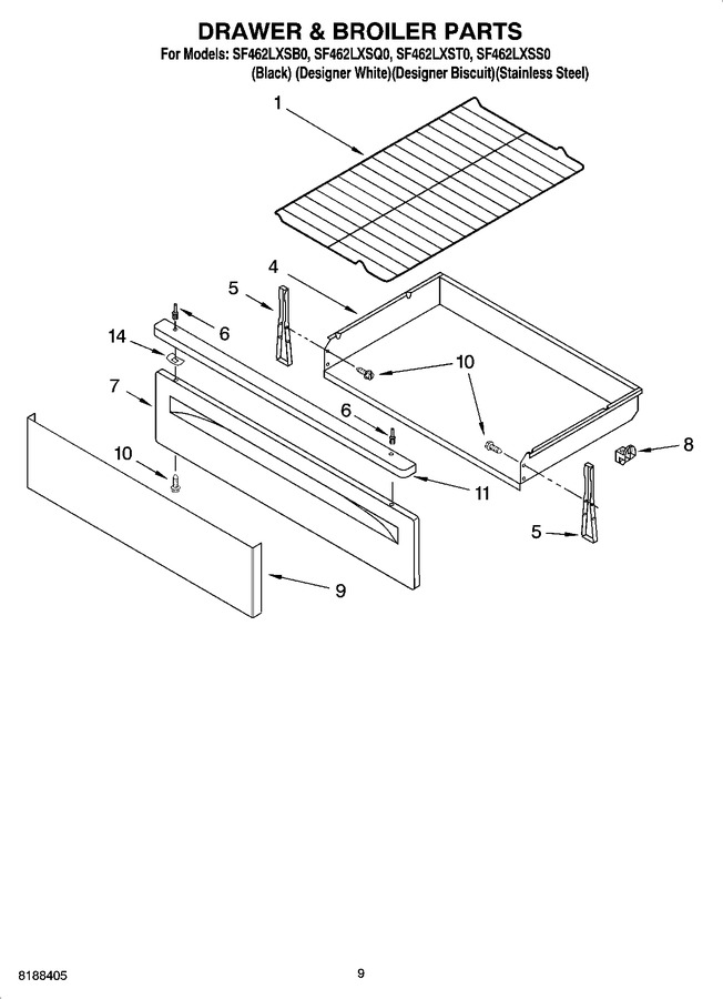 Diagram for SF462LXSQ0