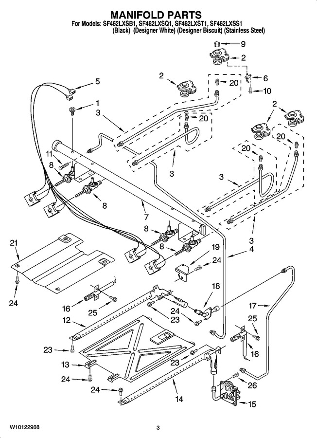 Diagram for SF462LXSS1