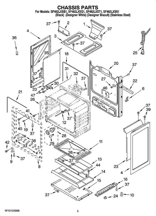 Diagram for SF462LXSS1