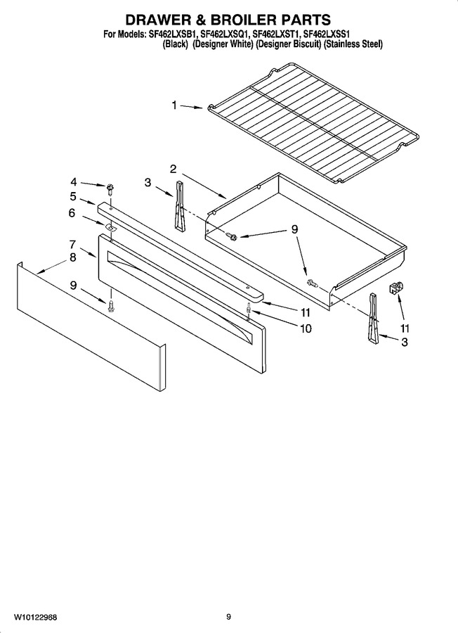 Diagram for SF462LXSS1