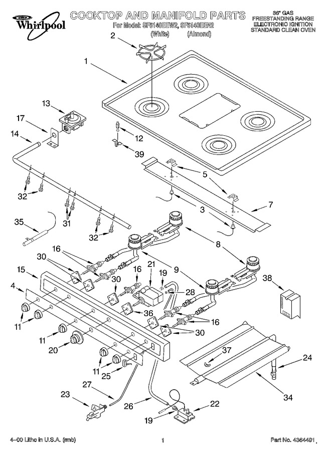 Diagram for SF5140EEN2