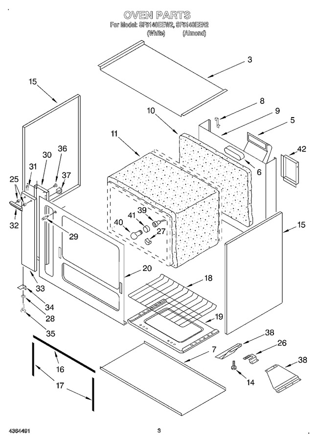 Diagram for SF5140EEW2