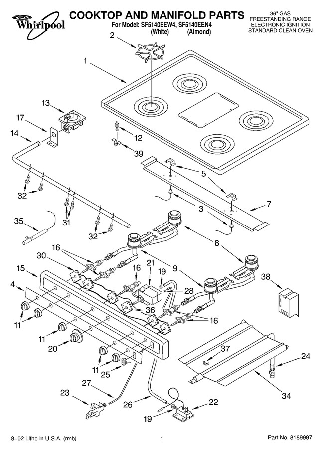Diagram for SF5140EEN4