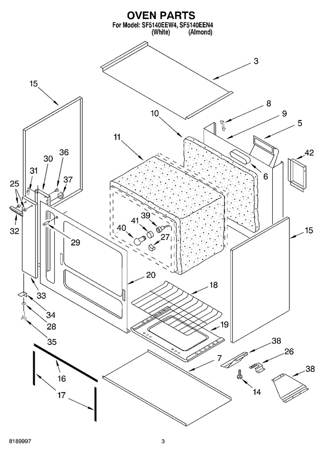Diagram for SF5140EEN4