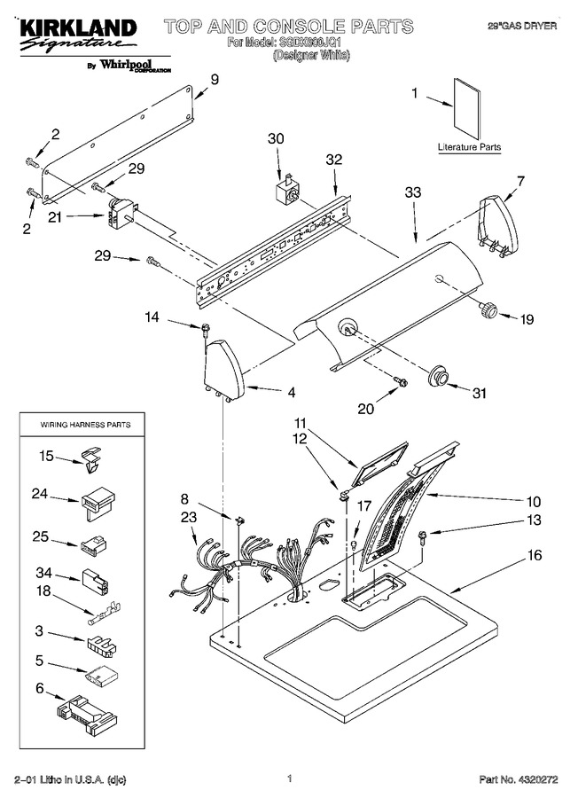 Diagram for SGDX600JQ1
