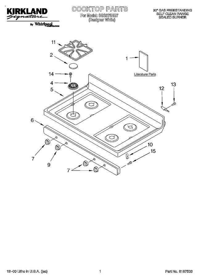 Diagram for SGS375HQ7