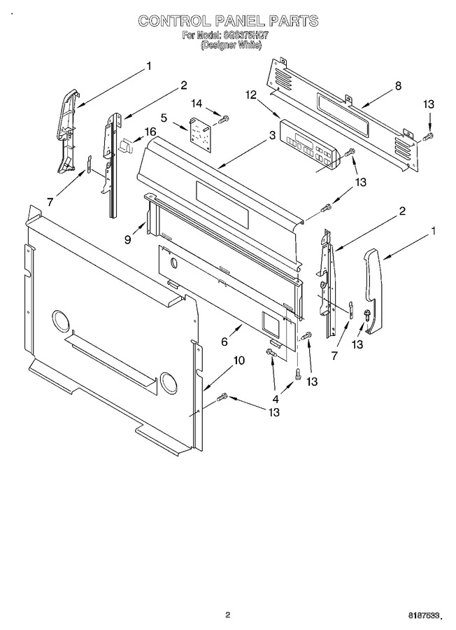 Diagram for SGS375HQ7